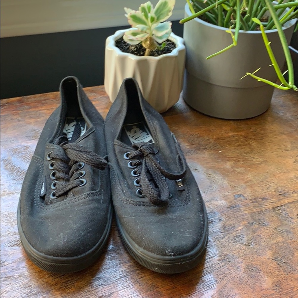 Brand new all black vans